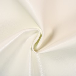 Ткань Дерматин (Кожзам) для мебели, цвет Белый (на отрез)  в Нефтеюганске