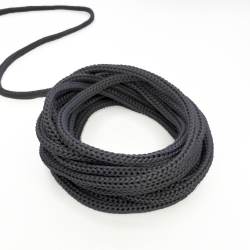 Шнур для одежды d-4.5мм, цвет Серый (на отрез)  в Нефтеюганске