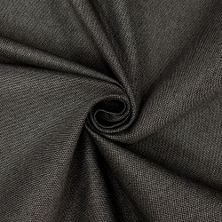 Ткань Рогожка (мебельная), цвет Тёмно-Серый (на отрез)  в Нефтеюганске