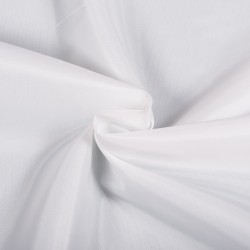 Ткань подкладочная Таффета 190Т, цвет Белый (на отрез)  в Нефтеюганске