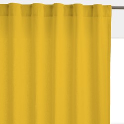 Штора уличная на Трубной ленте (В-220*Ш-145) Желтая, (ткань Оксфорд 600)  в Нефтеюганске
