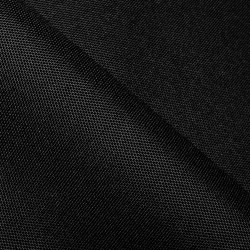 Прорезиненная ткань Оксфорд 600D ПВХ, Черный (на отрез)  в Нефтеюганске