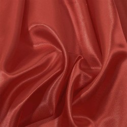 Ткань Атлас-сатин, цвет Красный (на отрез)  в Нефтеюганске