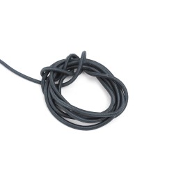 Шнур (Резинка) шляпный 3мм, цвет Серый (на отрез)  в Нефтеюганске